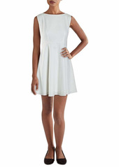 French Connection Women's Whisper Light Stretch Solid Mini Dress