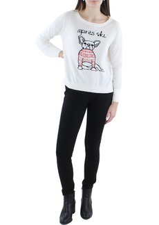 French Connection Frenchie Womens Cotton Knit Pullover Sweater