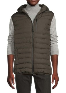 French Connection Gilet Hooded Puffer Vest