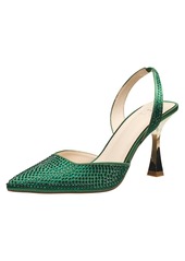 French Connection H Halston Women's Hawaii Embellished Pumps - Green
