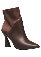 French Connection H Halston Women's Iza Two Toned Heeled Booties - Brown