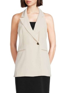 French Connection Harrie Peak Collar Vest