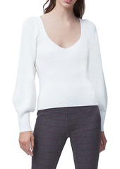 French Connection Joss Blouson Sleeve Sweater in Classic Cream at Nordstrom