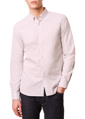 French Connection French Connectxion Slim Fit Melange Button-Down Shirt