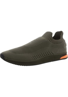 French Connection Mens Knit Slip-On Casual And Fashion Sneakers