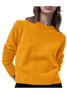 French Connection Narelle Womens Crewneck Melange Pullover Sweater