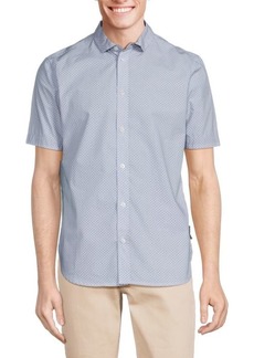 French Connection Pattern Short Sleeve Shirt