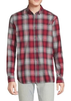 French Connection Plaid Flannel Shirt