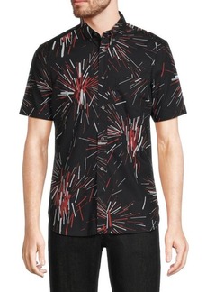 French Connection Print Woven Shirt