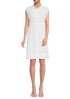 French Connection Rhodes Solid A-Line Dress