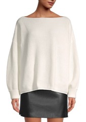French Connection Ribbed Cotton Sweater