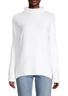 French Connection Ribbed Dropped-Shoulder Sweater
