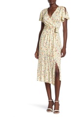 French Connection Roseau Floral Print Jersey Dress