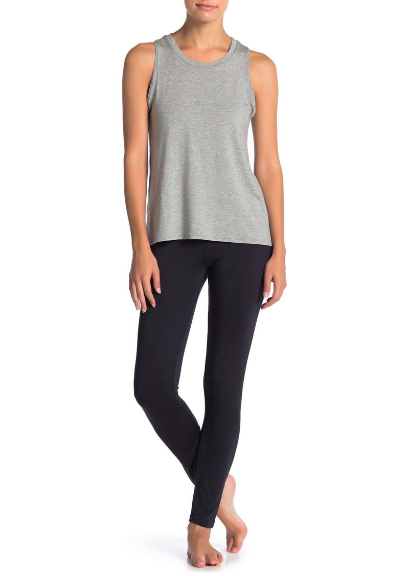 French Connection Solid Knit Leggings in Anthracite Black at Nordstrom Rack