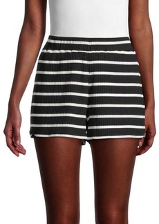 French Connection Tommy Ribbed Striped Shorts
