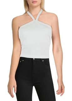 French Connection Womens Casual Halter Cropped