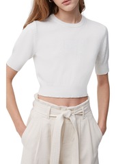 Women's French Connection Margo Crop Short Sleeve Sweater