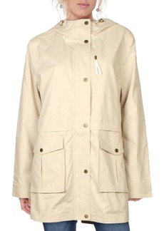 French Connection Womens Hooded Lightweight Anorak Jacket
