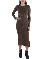 French Connection Womens Knit Tea Length Sweaterdress