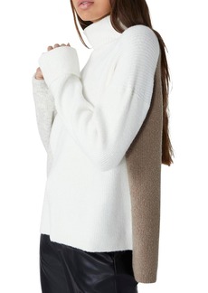 French Connection Womens Soft Stretch Turtleneck Sweater