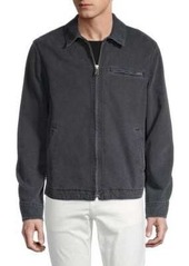 French Connection ​Zip-Up Denim Jacket