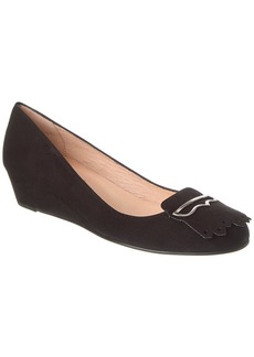 French Sole Evolve Suede Wedge Pump