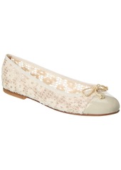 French Sole Nights Lace Flat