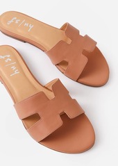 French Sole Women's Alibi Sandal In Camel Leather