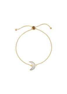 Freya Adjustable Gold Moon Bracelet - Gold