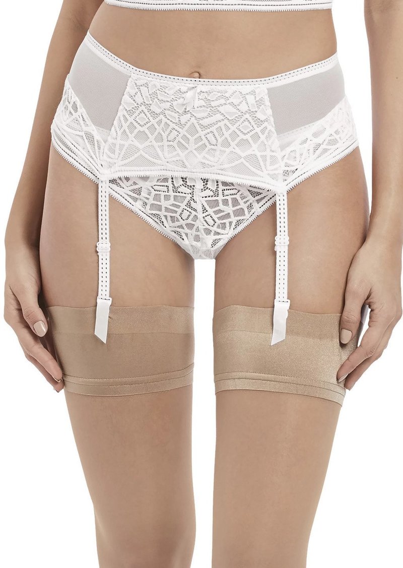 FREYA womens Soiree Lace Suspender Garter Belt   US