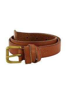 Frye 15mm Flat Strap with Tooling - Tan