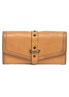Frye Alessi Studded Continental Leather Wallet in Canyon at Nordstrom Rack