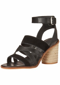 Frye and Co. Women's Leiah Mixed Strap Sandal Heeled   M US