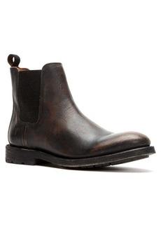 Frye Bowery Chelsea Boot in Black Leather at Nordstrom