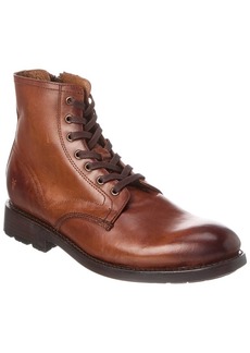 Frye Bowery Lace-Up Leather Boot