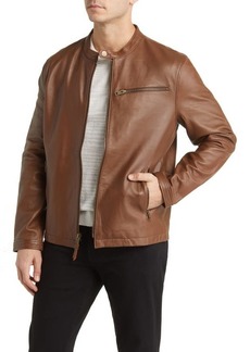 Frye Café Racer Leather Jacket