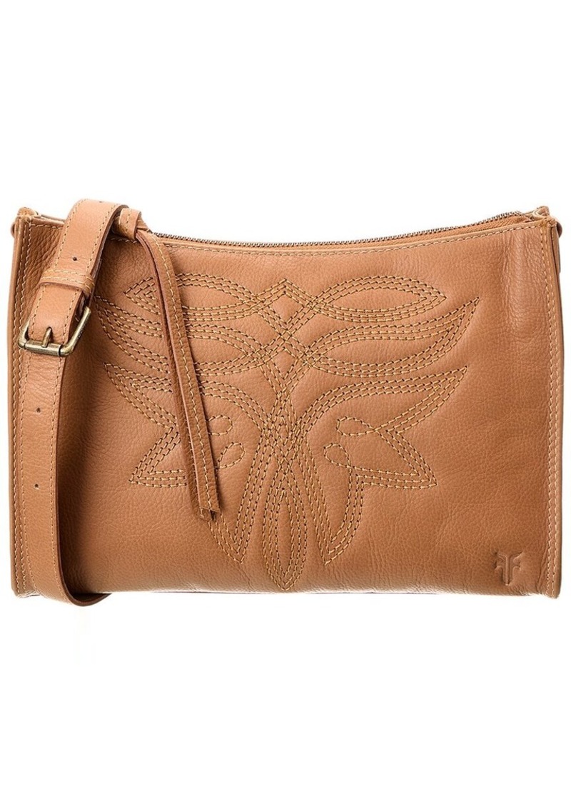 Frye Charlene Embroidered Leather Crossbody