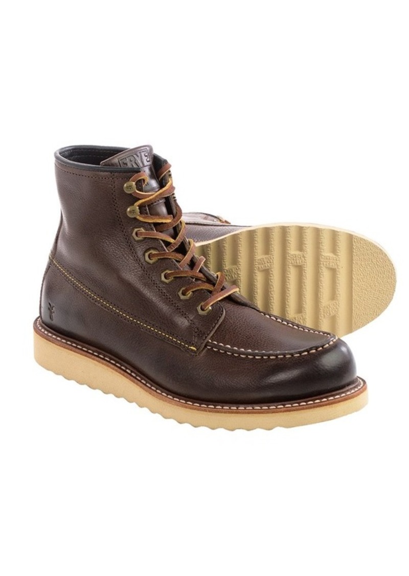Frye Frye Dakota Wedge Pebbled Leather Boots (For Men) | Shoes