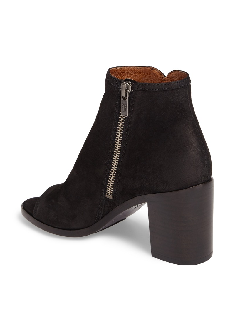 frye danica peep toe bootie