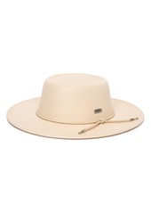 Frye Felt Wide Brim Boater Hat in Cream at Nordstrom Rack