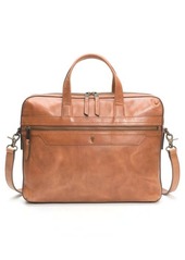 Frye Holden Slim Leather Briefcase in Whiskey at Nordstrom