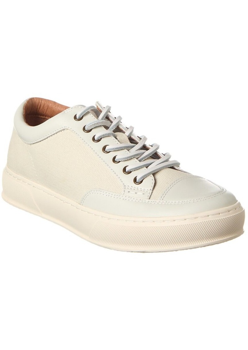 Frye Hoyt Low Lace Canvas & Leather Sneaker