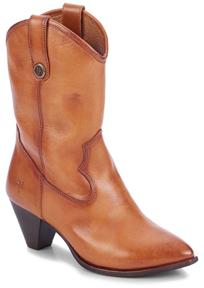 Frye June Leather Western Boot