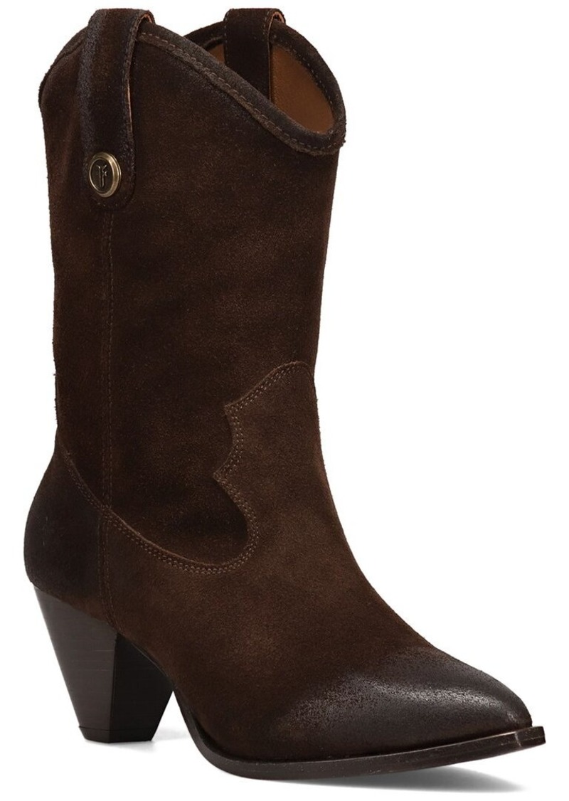 Frye June Leather Western Boot