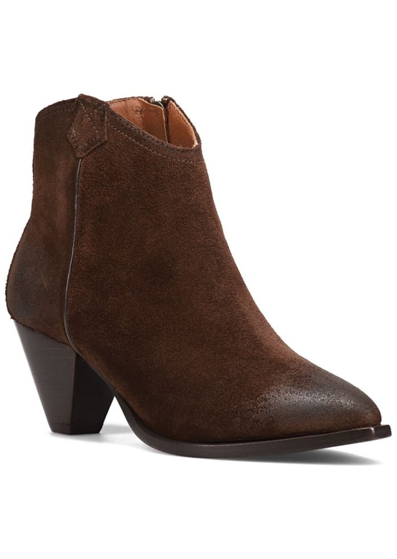 Frye June Suede Western Bootie