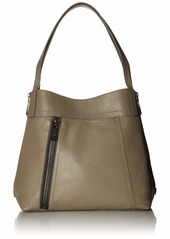 FRYE Lena Zip Leather Shoulder Bag
