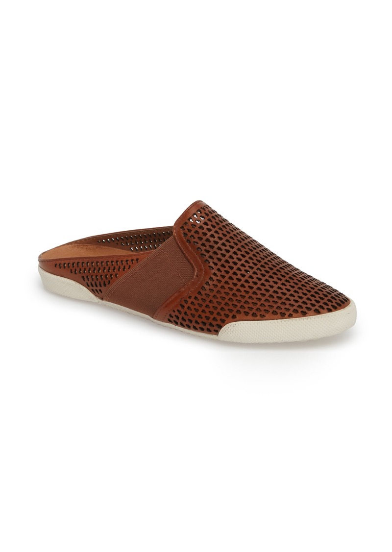 frye melanie perforated slip on