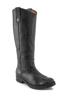 Frye Melissa Button Lug Double Sole Riding Boot