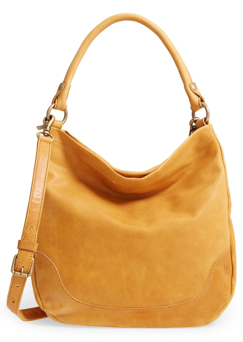 frye melissa leather hobo bag