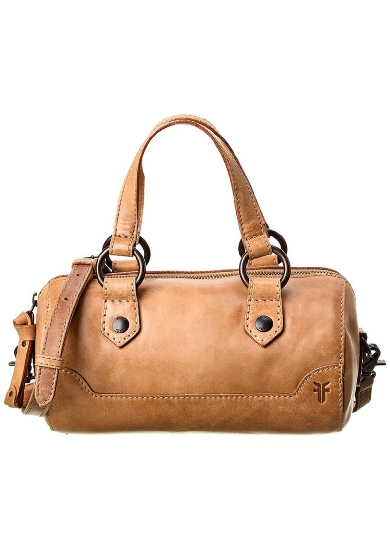 Frye Melissa Mini Leather Barrel Bag